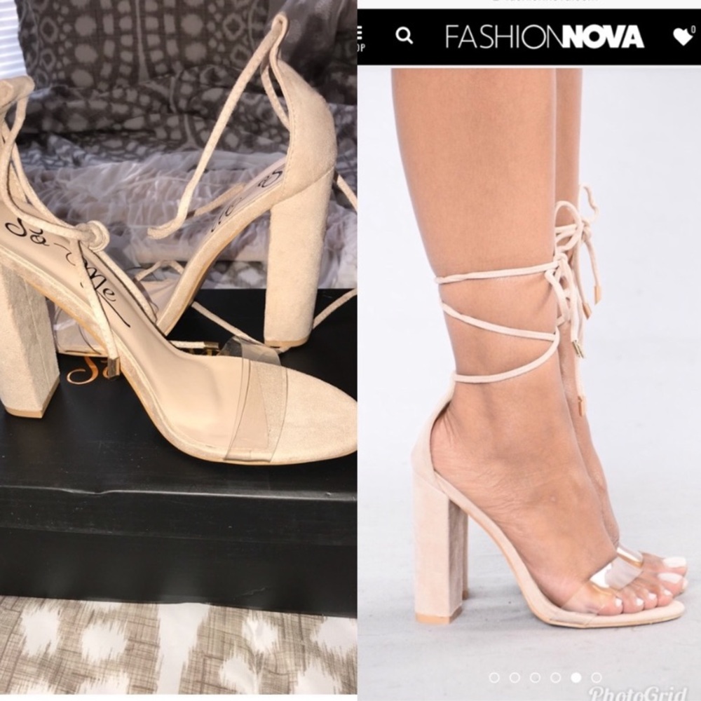 Nude heels